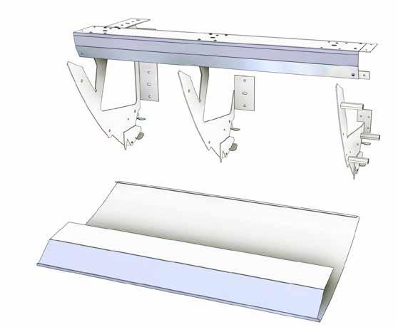 Order code When placing the order for connection covers, please remember to list the order number for the original beam order. Product Plafond conn.