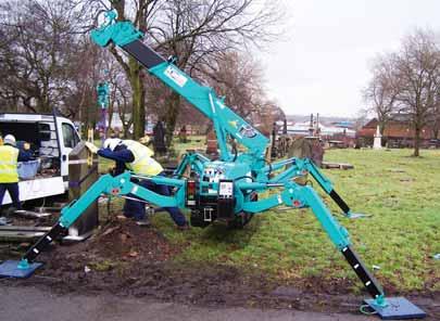 spider cranes c&a Cemetery safety For the best part of two hundred years, Cardiff-based Memorial Services has specialised in the masonry and memorial trade.