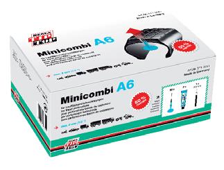 5mm) A-6 MINICOMBI A-6 Use for tread damage up to 4" (6mm) 40 25 40 25 -V -V ZR-W A-6-R MINICOMBI A-6-R, kit Includes: 8 A-6 repair