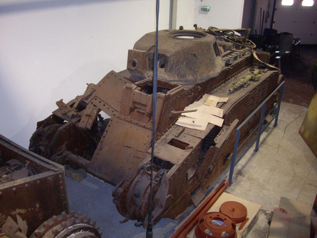 (France) This tank was identified as being the N 243 INTREPIDE, which was part of the 8 th Combat Tank Battalion and was