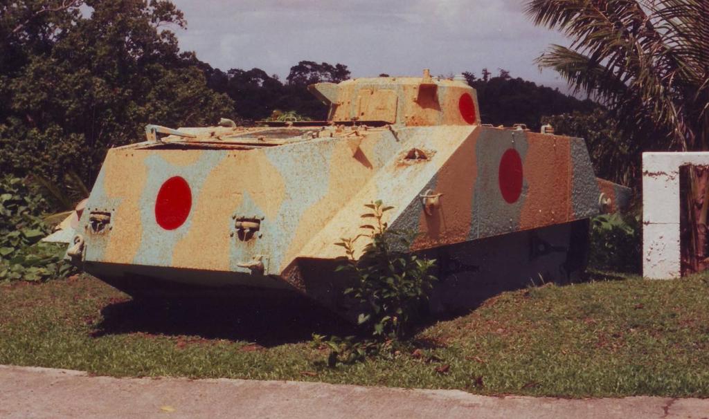 Al Kelly Type 2 Ka-Mi Amphibious Tank Arakabesang Island (Republic of Palau)