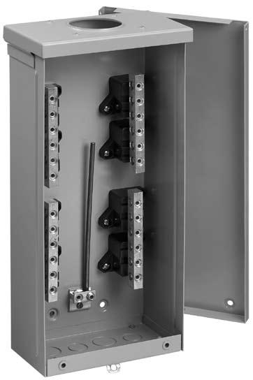 Type 3R Terminal Box CT Cabinets and Terminal Boxes S90B3 Application Designed for use as a wire splice box. Available in three- or four-wire configurations in sizes up to 400 Amps.