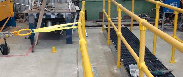 inhibited Tested in accordance to Australian standards Complete FRP and 316 grade stainless steel walkway systems