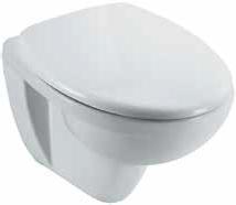 seat P-trap 210 mm -0-96 -96 Odeon Brive Plus Wall-hung toilet Wall-hung toilet with exposed tank 520 x 360 x 372 mm 700 x 398 x 752 mm K-13945IN-0 with Regular-Close seat