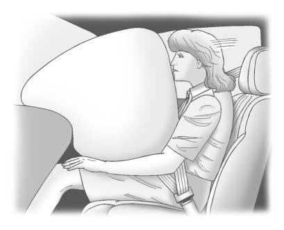 3-20 Seats and Restraints The right front passenger frontal airbag is in the