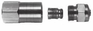 6 l/hr) Plastic Nozzle Metal Mist 9/16 -UNF24 thread dapter Strainer Tip rass 416 Stainless Steel 0.75 [19mm] HEX 1.88 [48 mm] 0.63 [16mm] HEX 0.48 [12mm] HEX 0.