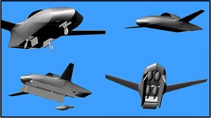 Design_- Design Concepts \ Park s UAV design concept was based on the premonition that surveillance and ordinance delivery could be accomplished in one mission by one unmanned aircraft.