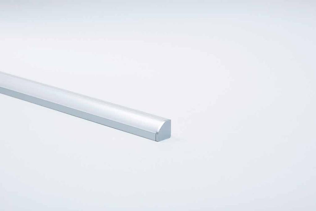 ALUM45 Alu 45 LED profile 35mm SURFAE IMPORTED Effective for corner illumination. Suitable for both low & high power LED lighting. Suitable for showcase lighting where the profile is visible.