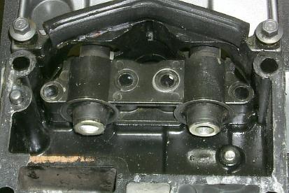 outer cylinders. The whiteout indicates the front.