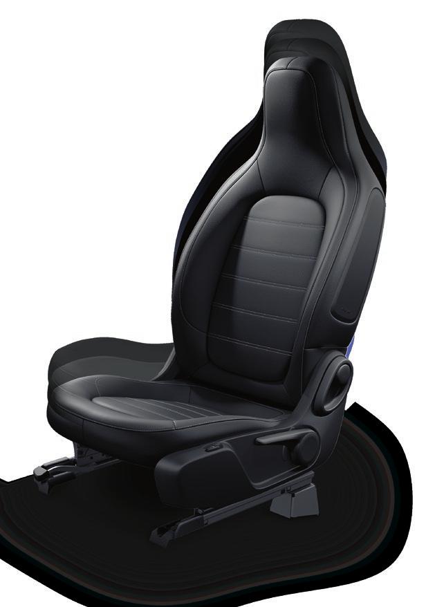 > > Driver s seat height-adjustable > >