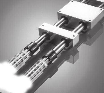LUHR/LUJR linear bearing units consist of a housing of extruded aluminium and the compact LBBR linear ball bearing or the LPBR linear plain bearing of similar dimensions.