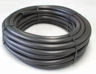 more resistant to kinking than polyethylene tubing Allows easy repair of rigid PVC pipe 42 psi Working Pressure Part Number 1/2 IPS Tubing Description Length Coil/Nominal Weight Quantity per Bundle