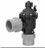 tubing, fittings and plastic mini pilots 2" thru 3" valves have flow control stem Manual, electric and hydraulic valves are normally closed FLOW RATE Valve Size From Flow Rate GPM 2" 35 140 3" 35 300