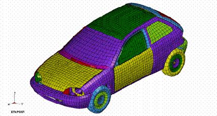 New York Department of Public Works. Since that time, a series of projects has been carried out to develop the special purpose finite element codes to analyze traffic barriers [4,5,6].