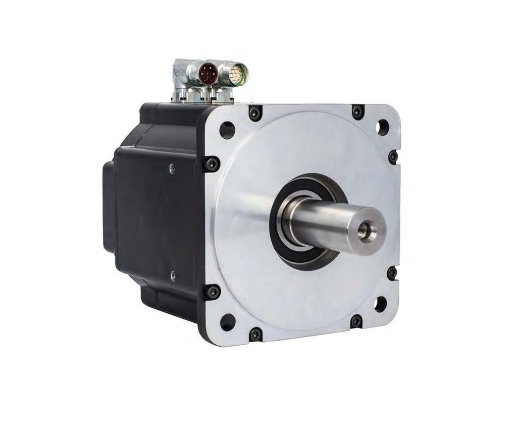 of the motor. The improved torque density allows a smaller motor to be used which reduces the machine footprint without sacrificing performance.