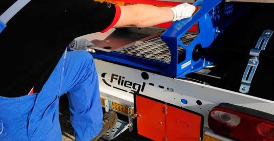 Fliegl achieves ideal load distribution with the central container