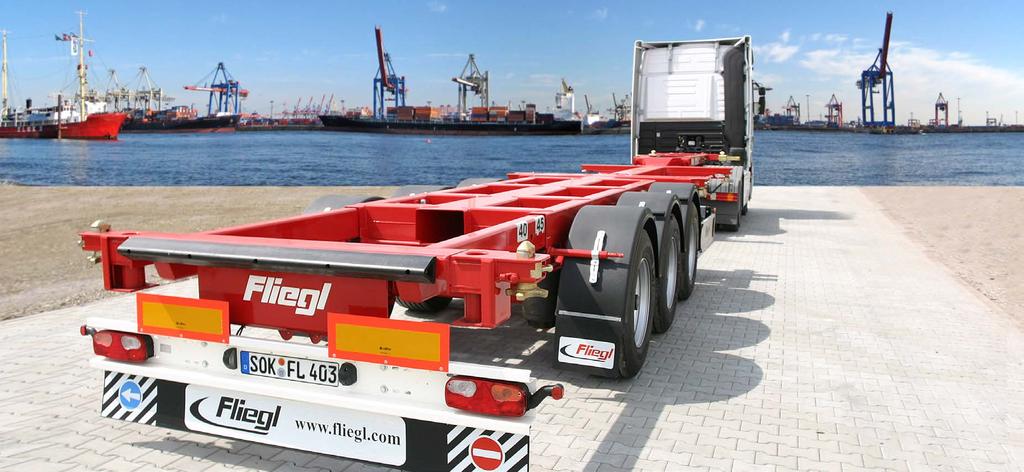 Fliegl Vario Chassis Mega flexible The Vario chassis from Fliegl sets new standards