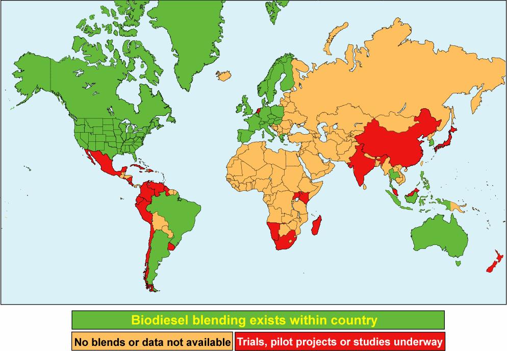 Current Biodiesel Usage Source: