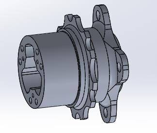 The CV- Joints were removed and replaced with the integrated tripod hub.