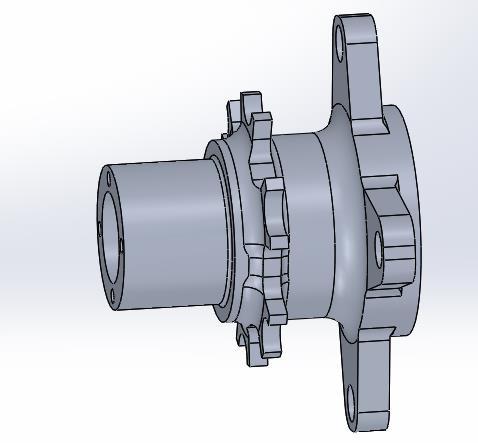 Figure 29: Front Hubs As mentioned before, the front uprights require for an