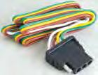 Trailer Wiring Harness/Connectors The most popular 4-way flat wiring harness kit for vehicles and trailers.