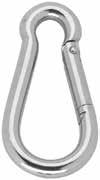 HOOKS Chain Links For easy connection of anchor rope thimbles to anchor chain. Available in rugged stainless steel or economical plated steel construction.