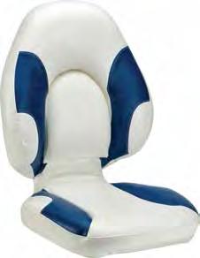 CENTRIC SEATING The popular Centric seat is a brilliant combination of style and sturdy support. The ergonomic contouring comforts and supports the spine and helps eliminate pressure points.