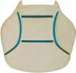 Molded Foam Packs Molded foam packs are contoured to enhance the ergonomic shape of Centric s seat core for