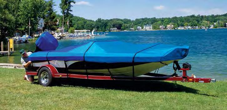 BOATERS BEST SEMI-CUSTOM FIT BOAT COVERS Premium Heavy-Duty Polyester Canvas Boaters Best is Attwood s premium, heavy-duty cover.
