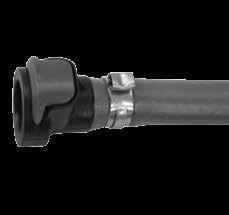 Single-handed operation Attwood s Universal Sprayless Connector replaces traditional tank fittings and eliminates spray when connecting or disconnecting fuel fittings High strength body engineered to
