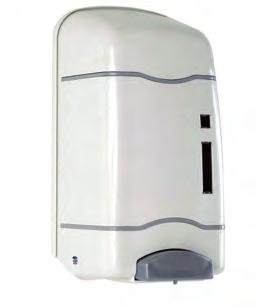 consumption > Water resistant cover > Pratical - easy to load Soap dispenser LLR, Long life pump refill - white version 390101/005 6 336 Soap dispenser LLR, Long life pump refill