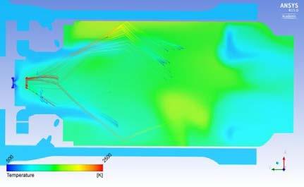 simulations were done by varying the injection pressure from 10 to 15 bar.