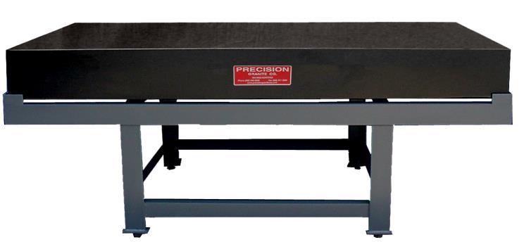 STEEL SUPPORT STANDS WITH A 3-POINT SUSPENSION STATIONARY STANDS include leveling bolts on the bottom of each leg.