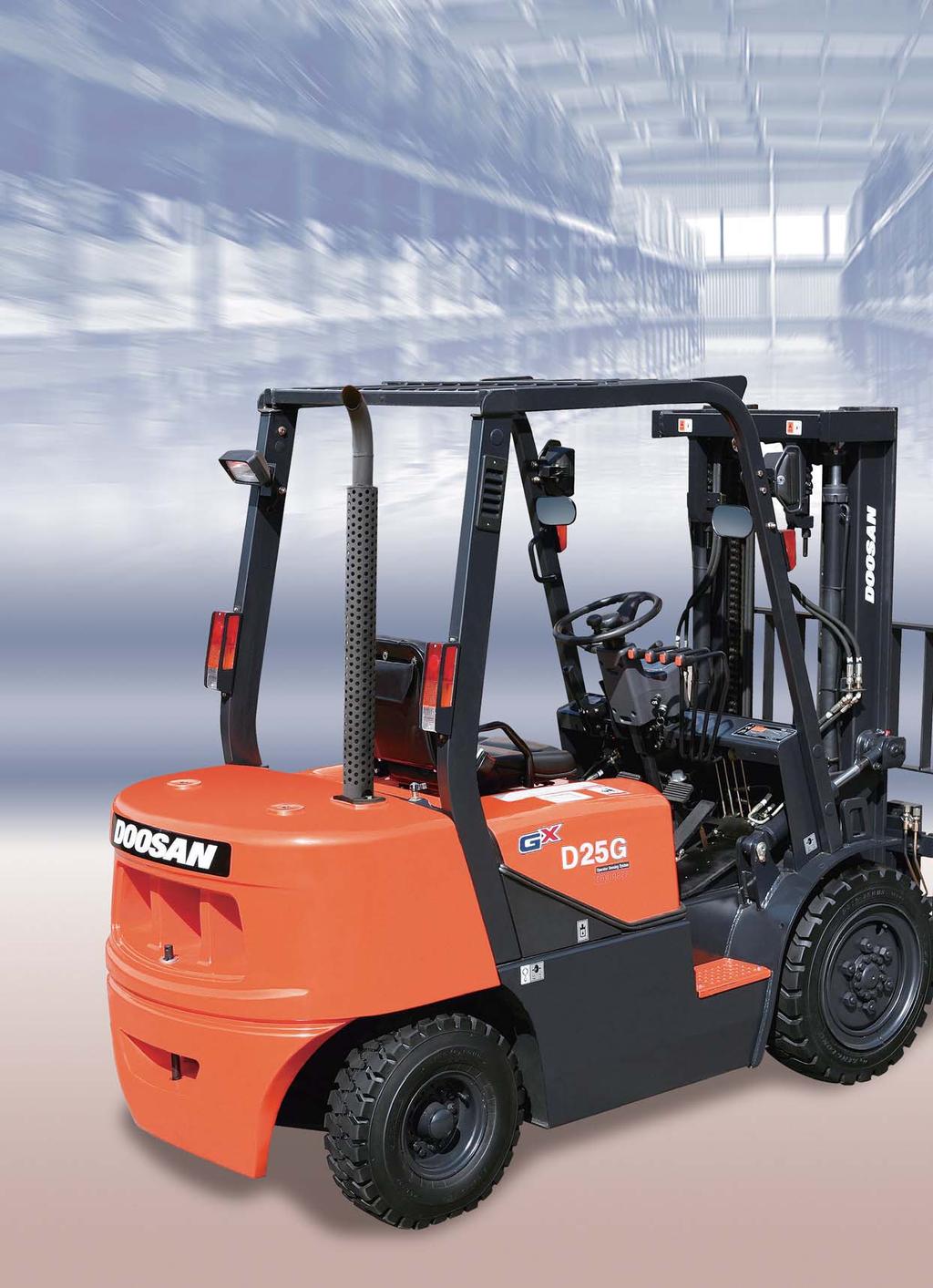 Manage your profits and performance with Doosan forklifts!