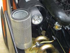 It allows clean and cool air into the engine intake system. G424F Gasoline / LPG Engine This 2.