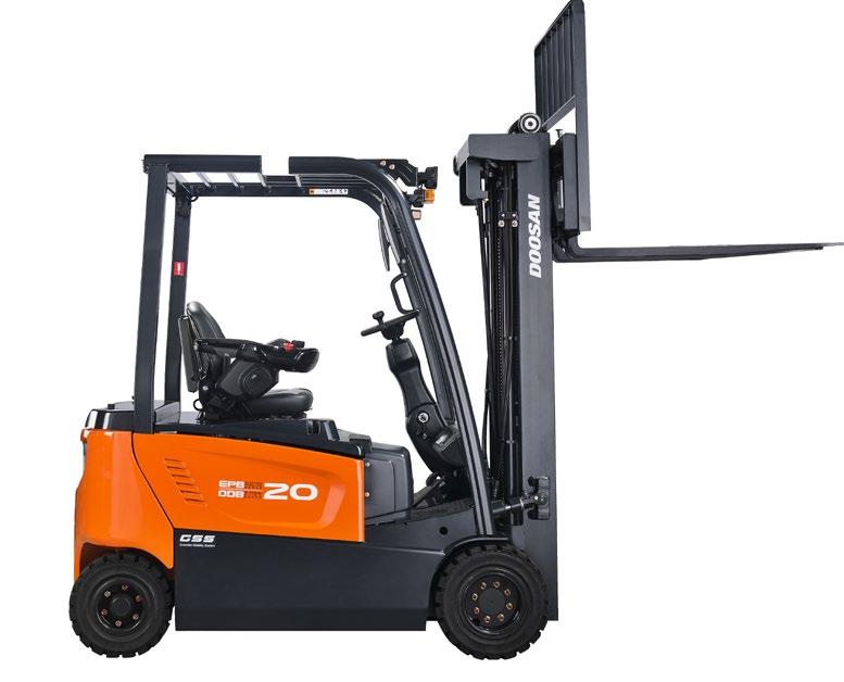 Maximum Safety & Stability in Operation 7 Series Electric Forklifts 1 to 1.