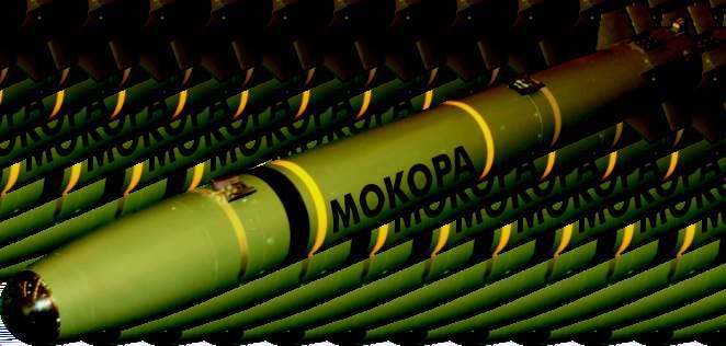 MOKOPA Long-range Precision-guided Missile Mokopa is a long-range, precision-guided missile that utilizes the semi-active laser guidance concept.