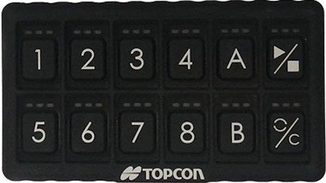 External Keypad The keypad is an external device that may be used in the cabin and/or on the seeder frame to control selected functions.