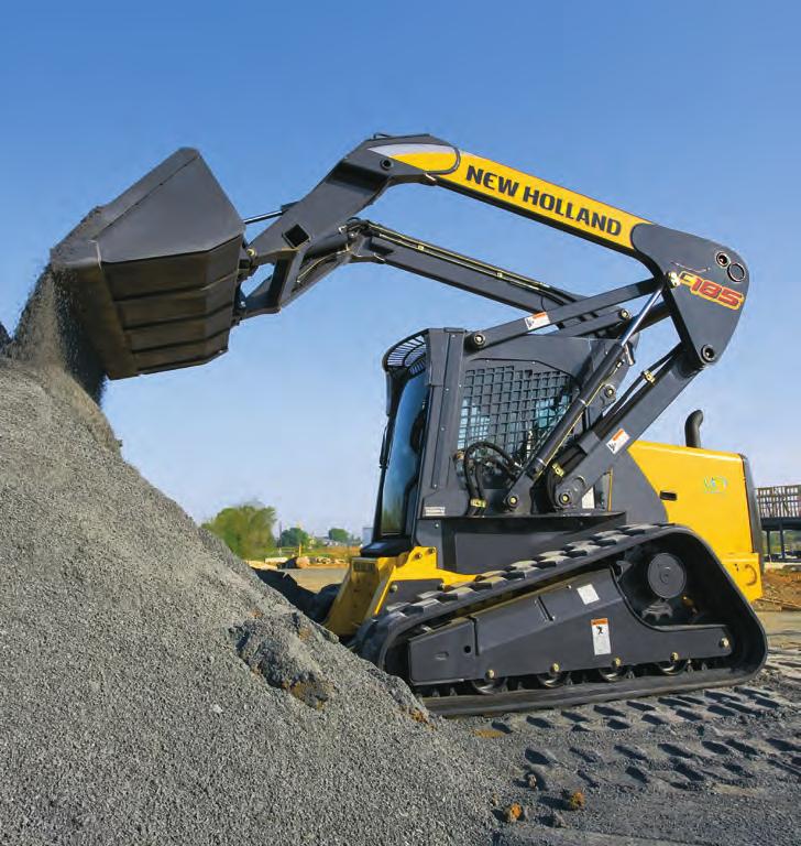 Compact Track Loaders High-Productivity Super Boom Design Track Flotation and Stability Best-in-Class Cab