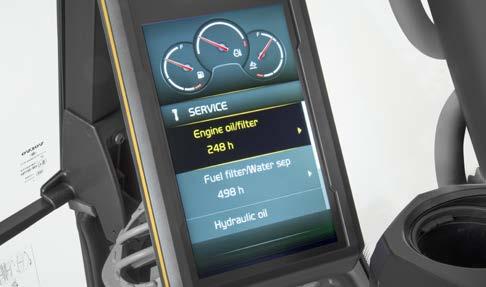 Service interval alerts Real-time service alerts are displayed on the color monitor to enable diagnostic checks.