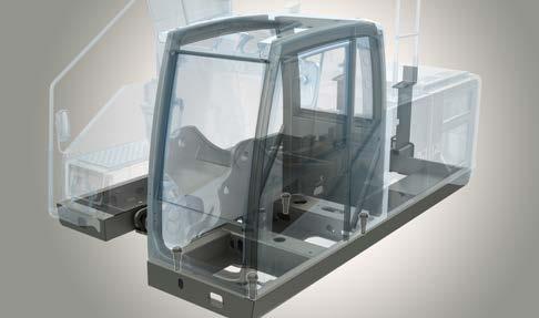 ROPS Volvo cabs are ROPS certified according to the rigorous ISO standards.