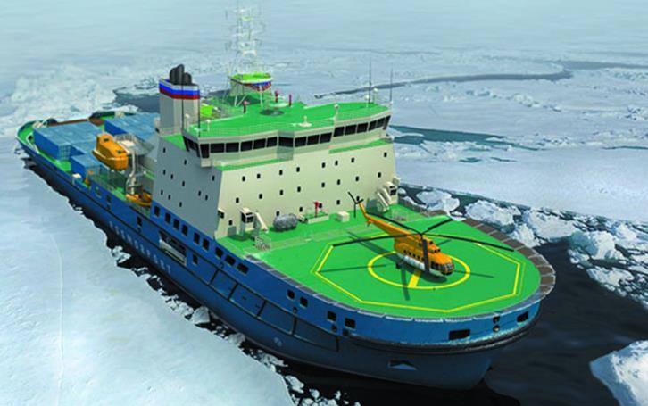 Russia s New-Generation Diesel Icebreakers Diesel Icebreakers of Project 21900: Three diesel-engine icebreakers have been under construction at the Vyborg Yard (in cooperation with