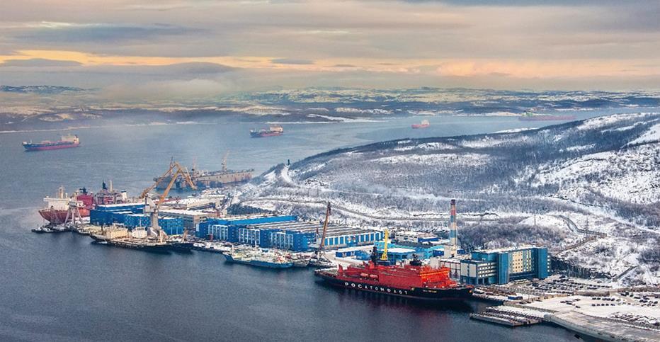 Nuclear Fleet 18 units and 1137 people FSUE Atomflot in Murmansk 10 nuclear vessels, including 9