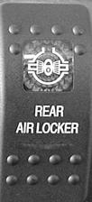 If only one Air Locker is installed then it should be wired using the terminals for SWITCH 1, regardless of whether the Air Locker is mounted in the front or rear axle.