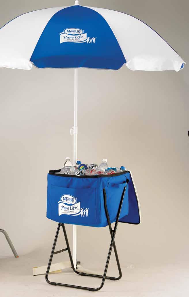 Portable Cooler Beach umbrella optional, sold separately (#3230I) Great for: