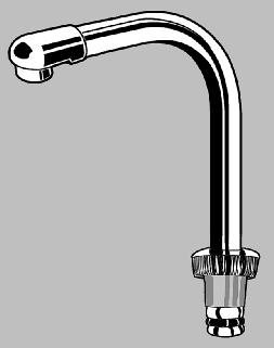 4" CENTERS $33.98 All Product This Page Are Utopia Brand. TUBULAR SPOUT HI-RISE Chromed Brass This 3/4 diameter chromed brass hi-rise tubular spout fits both 4 and 8 Utopia brand kitchen faucets.