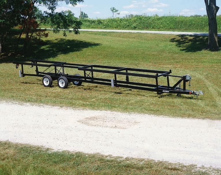 This, combined with Hoosier s adjustable load-equalizing torsion axle, gives the BX unmatched road stability.
