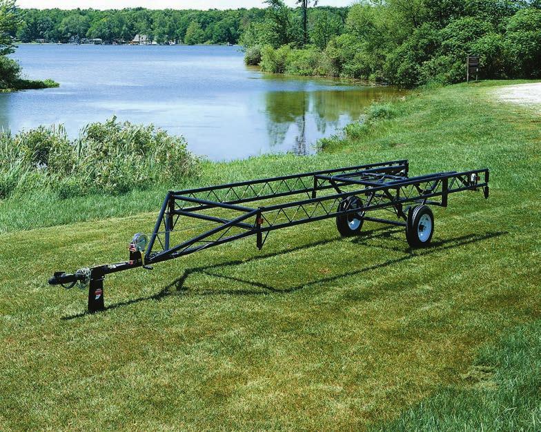 Its 48" wide design and low center of gravity make it very stable on the road. Each Classic features a unique winch, cable and sheave system.