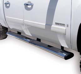 SIDE BARS XL COMPOSITE Step Pads Heavy duty vehicle specific mounting