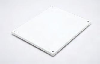 Panels & Panel RHC Panels Subclass: DSE Flat Panel Fits Enclosure Height x Width in. mm in. mm Gauge in. mm N1612P 13.00 330 9.00 229 12 16.00x12.00 406x305 N1616P 13.00 330 13.00 330 12 16.00x16.